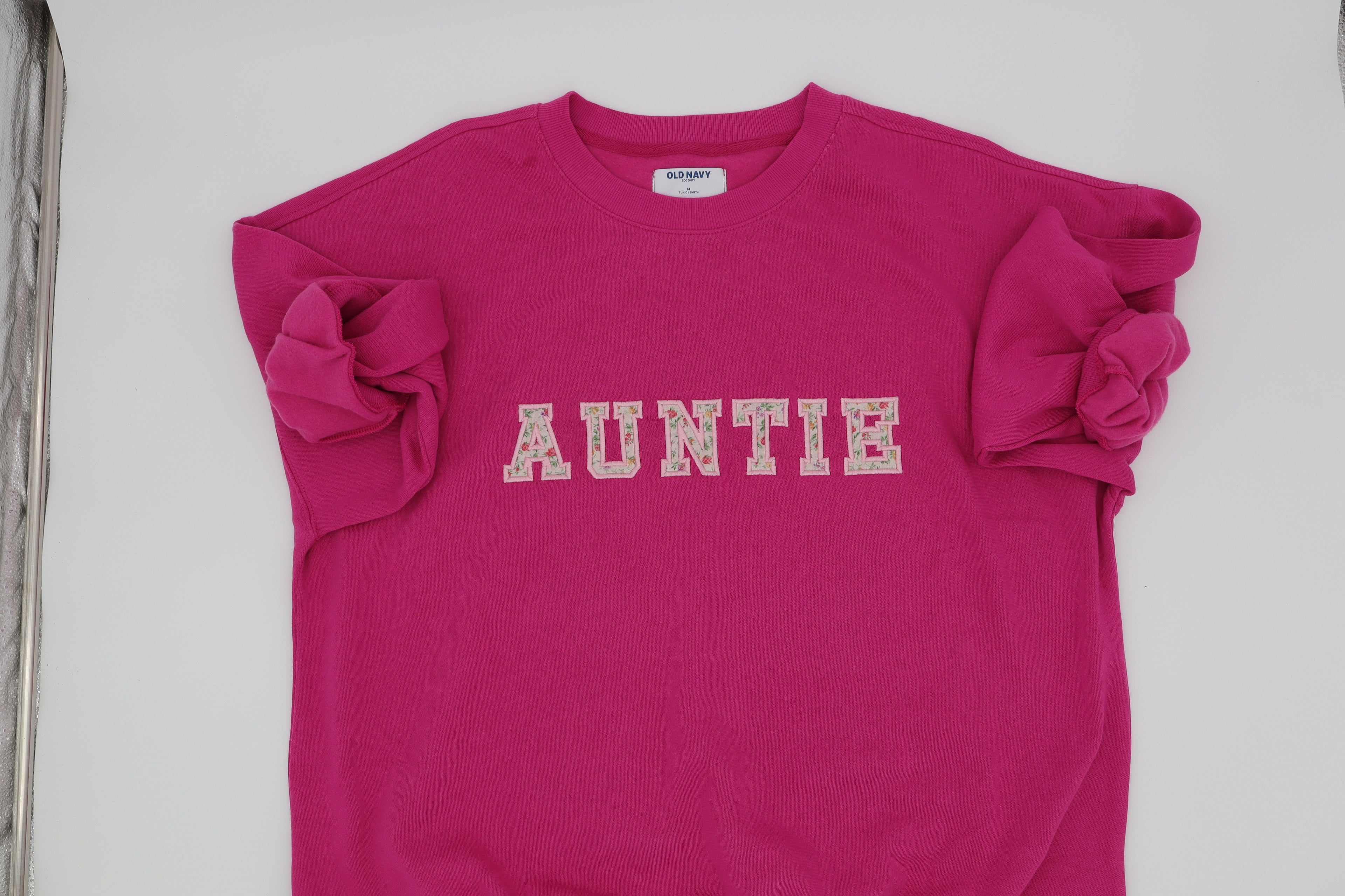Applique Auntie/Grandma/ Grandpa sweatshirt