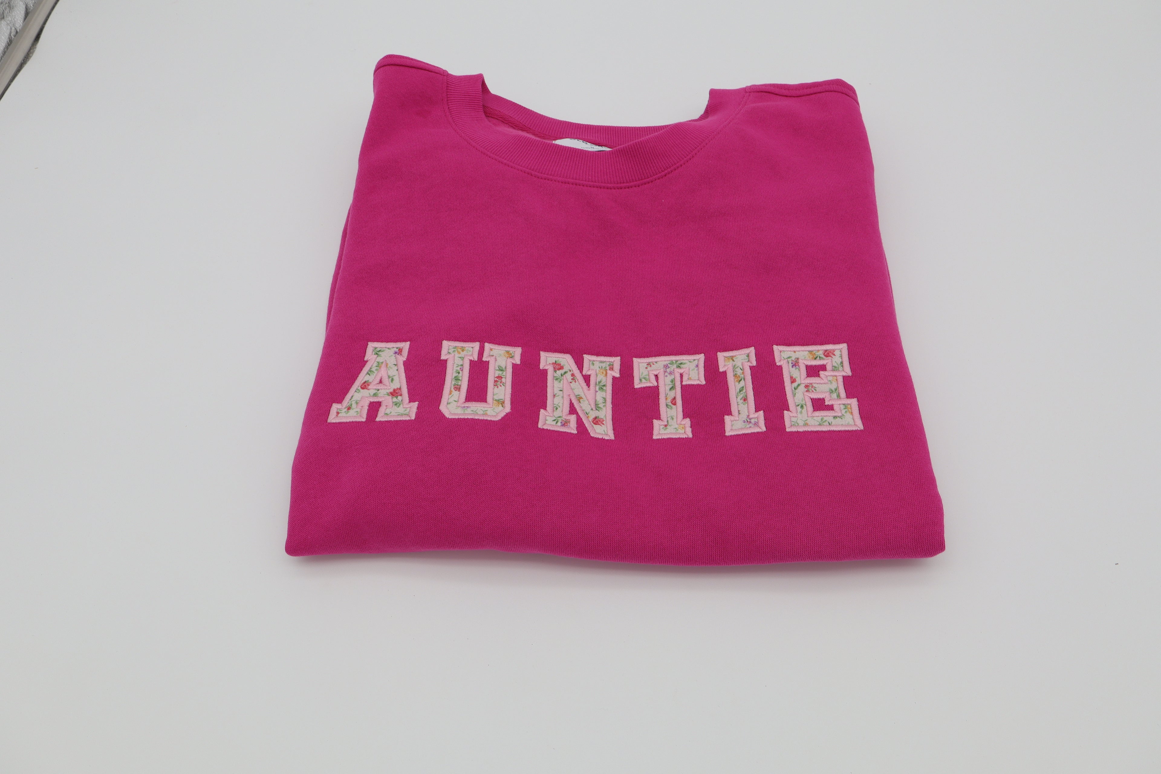 Applique Auntie/Grandma/ Grandpa sweatshirt