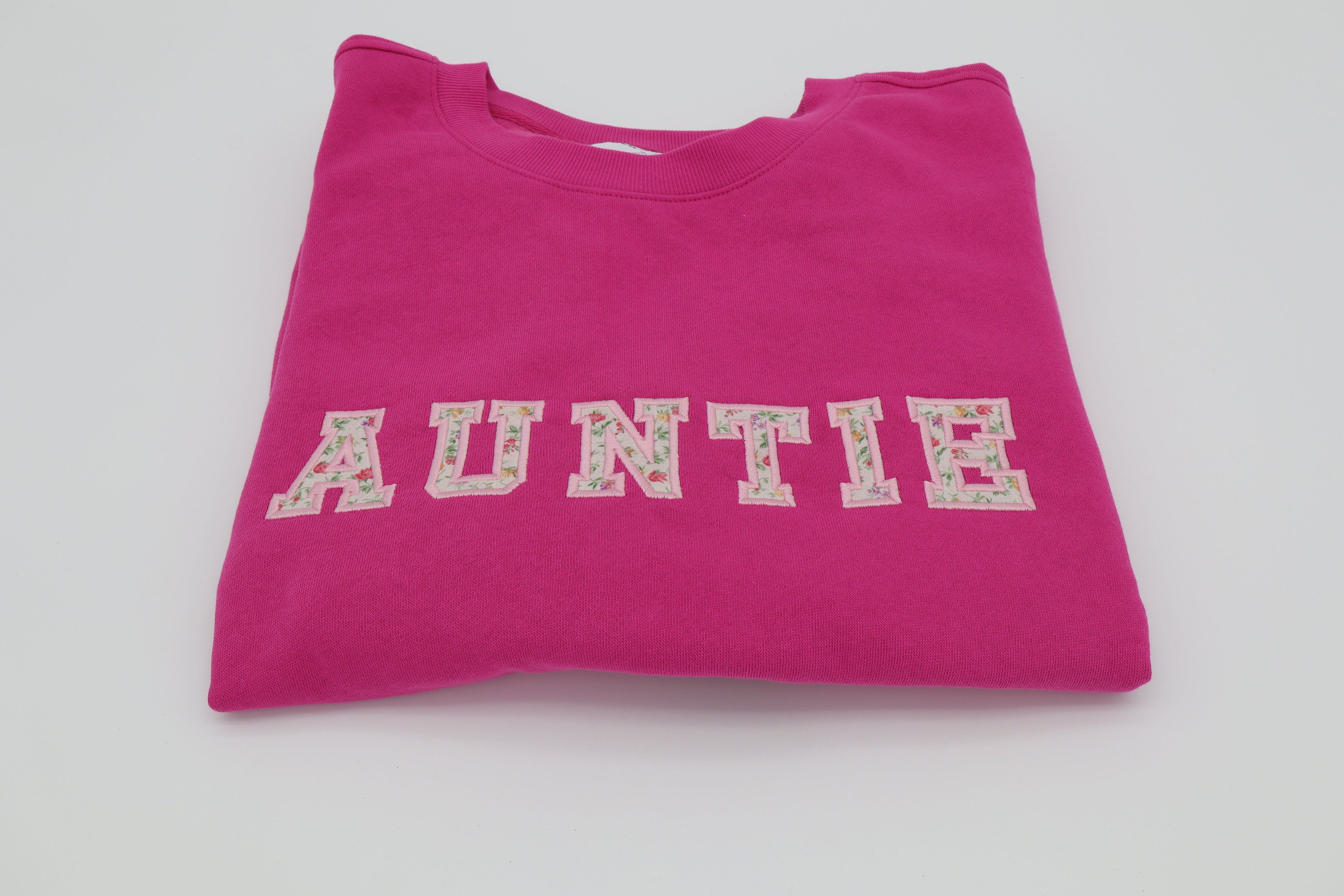 Applique Auntie/Grandma/ Grandpa sweatshirt